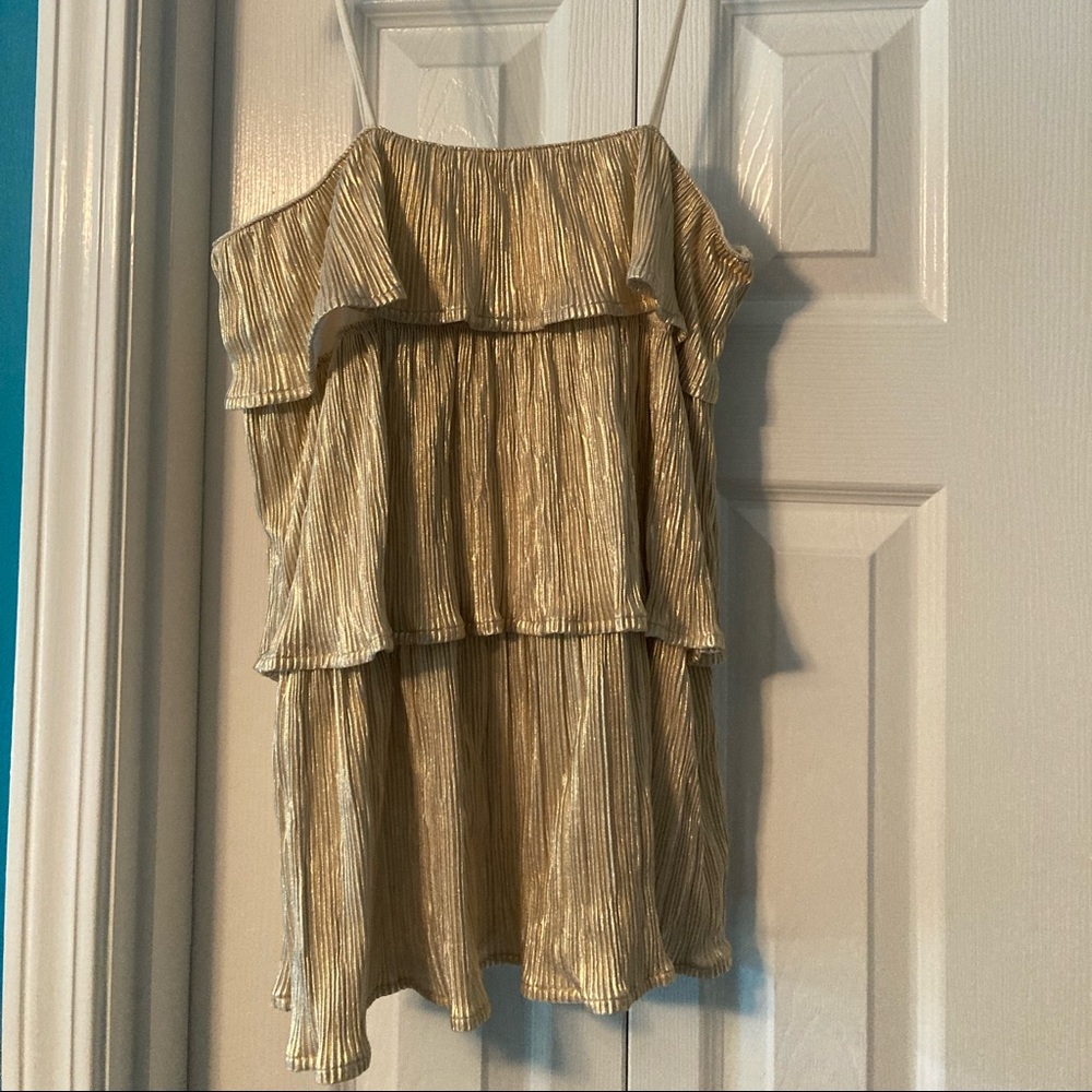 Gap gold lemay top